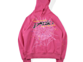 Pink Spider Hoodie