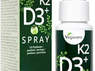 Vegavero Vitamin D3 K2 Spray 25ml=