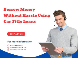 Borrow Money Without Hassle Using Car Title Loans Surrey BC