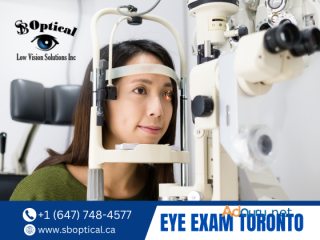 Get the Best Eye Exam in Toronto - SB Optical