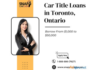 Instant Approval Car Title Loans in Toronto