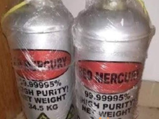 Red Liquid mercury price : USD 6000.00 only for 1kg