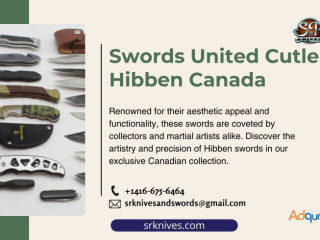 Swords United Cutlery Hibben Canada: Masterpieces of Design and Function