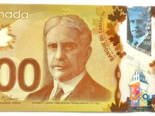 Buy counterfeit CAD $100 Bills online