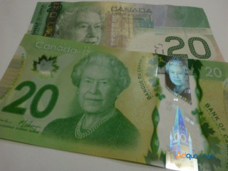 Superb Quality Counterfeit Canadian Bills=