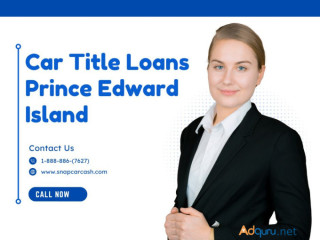 Car Title Loans Prince Edward Island - No Credit Checks