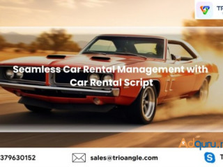 Seamless Car Rental Management with Car Rental Script