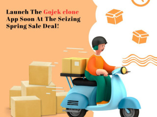 Launch The Gojek clone App Soon At The Seizing Spring Sale Deal!