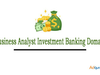 Business Analyst Investment Domain Online Training In India