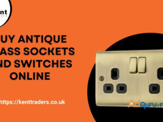 Buy Antique brass sockets and switches Online