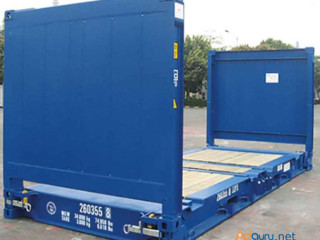 Buy 40ft Flat Rack Shipping Container.