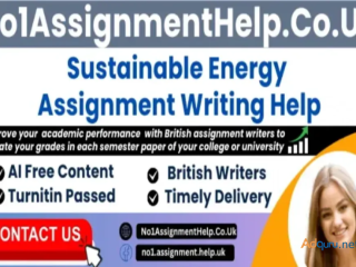 Sustainable Energy Assignment Help by No1AssignmentHelp.Co.Uk