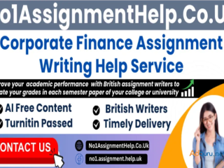 Corporate Finance Assignment Help By No1AssignmentHelp.Co.UK