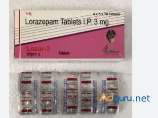 Order Lorazepam 3mg Tablets Online from us