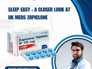 Sleep Easy: A Closer Look At UK Meds Zopiclone