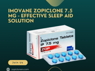 Imovane Zopiclone 7.5 mg - Effective Sleep Aid Solution