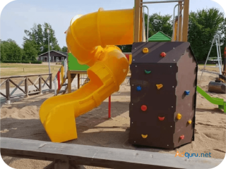 Best Flooring for Playgrounds in Glasgow | Children Climbing Towers from Saltire Play