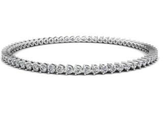 Sustainable Luxury: Diamond Tennis Bracelet by Lab Made Diamonds