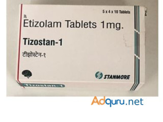 Buy Etizolam 1mg Tablets (tizostan) UK