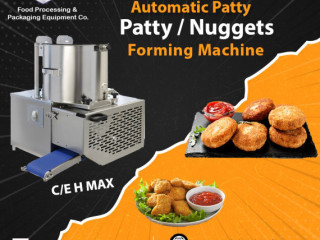 Commercial patty forming machine