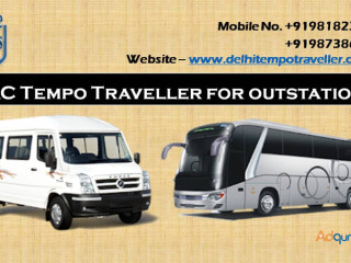 Best Rates for Tempo Traveller Hire in Delhi