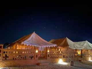 Best luxury desert camp in jaisalmer