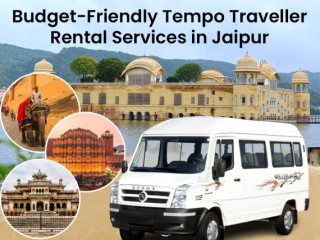 Maharaja Tempo Traveller in Jaipur Rajathan - Luxury Tempo Traveller Rental in Jaipur