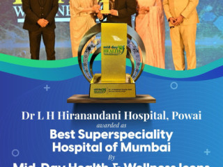 Recent Powai News: Hiranandani Hospital Wins Award