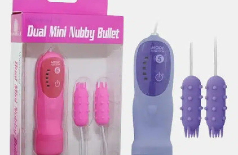 buy-5-functions-dual-mini-nubby-bullet-vibrating-massager-call-9830983141-big-0