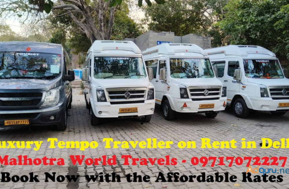 luxury-tempo-traveller-on-rent-in-delhi-big-0