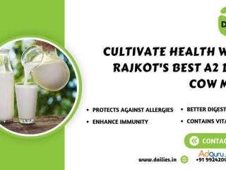 Revitalize Your Day with Rajkot's Organic Desi Cow Milk