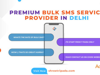 Premium Bulk SMS Service Provider in Delhi | Shree Tripada