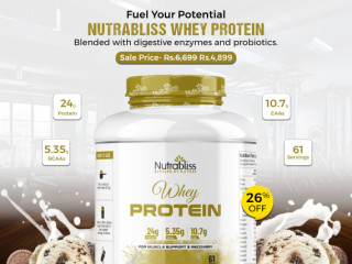 Nutrabliss | Buy Whey protein, Multivitamin & Health Supplement.