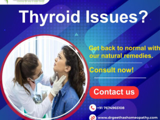 Homeopathy Doctor for Thyroid in Hanamkonda - Dr. Geetha's Homeopathy