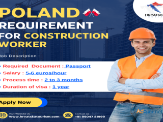 Poland Requirement For Construction Worker