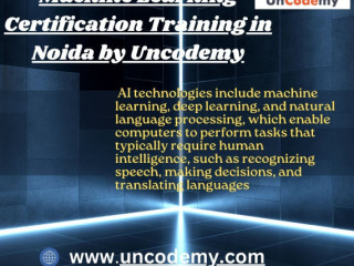 Machine Learning Certification Training in Noida by Uncodemy