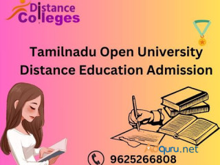 Tamilnadu Open University Distance Education Admission