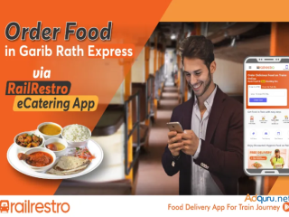 Order Food in Garib Rath Exp Via RailRestro eCatering App