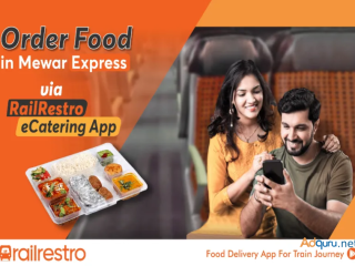 Order Food in Mewar Express Via RailRestro eCatering App