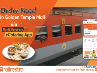 Order Food in Goldentemple Ml Via RailRestro eCatering App