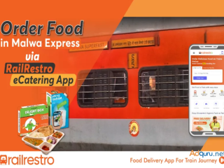 Order Food in Malwa Express Via RailRestro eCatering App