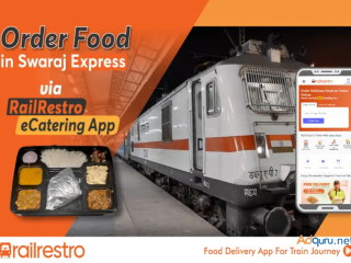 Order Food in Swaraj Express Via RailRestro eCatering App