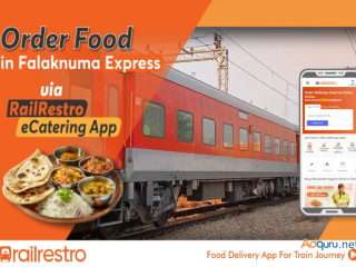 Order Food in Falaknuma Exp Via RailRestro eCatering App