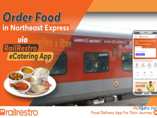 Order Food in Northeast Exp Via RailRestro eCatering App