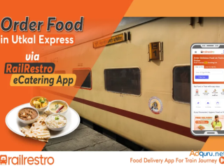 Order Food in Utkal Express Via RailRestro eCatering App