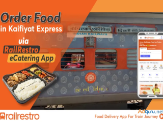 Order Food in Kaifiyat Exp Via RailRestro eCatering App