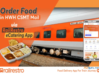 Order Food in Hwh Csmt Mail Via RailRestro eCatering App