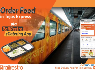 Order Food in Tejas Express Via RailRestro eCatering App