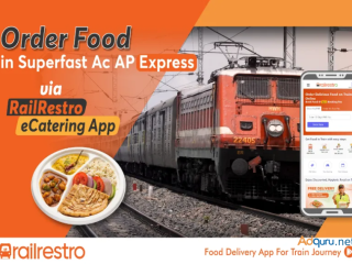 Order Food in Superfast Ac Ap Express Via RailRestro eCatering App