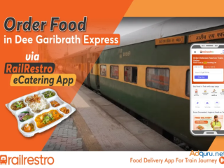 Order Food in Dee Garibrath Via RailRestro eCatering App